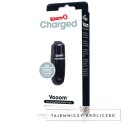 The Screaming O Charged Vooom Black - kompaktowy stymulator 10 trybow USB The Screaming O