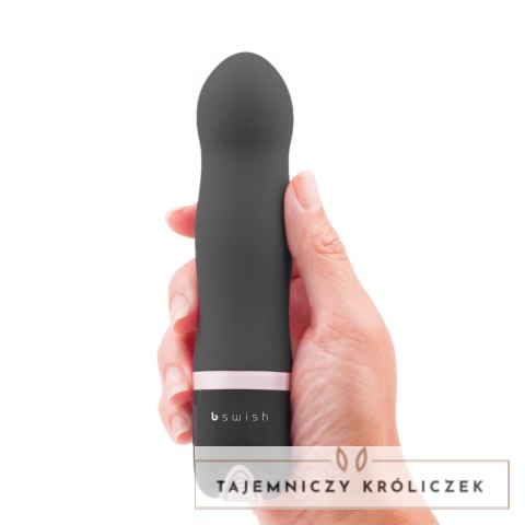 B Swish bdesired Deluxe Black - silikonowy model wielofunkcyjny 15,2 cm B Swish