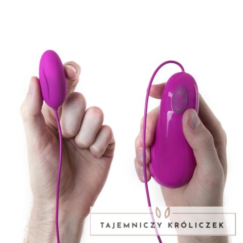 B Swish bnaughty Deluxe Raspberry - bezprzewodowe jajko wibrujące, 6 trybow B Swish