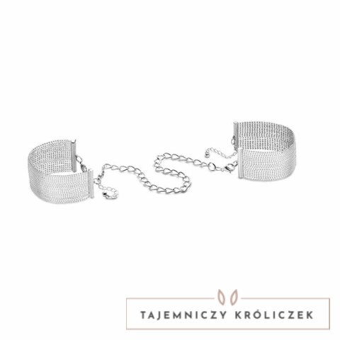 Bijoux Indiscrets Magnifique Handcuffs Silver - Stylowe Kajdanki Srebrne Bijoux Indiscrets