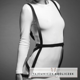Bijoux Indiscrets Maze Arrow Dress Harness Black pasy regulowane czarne Bijoux Indiscrets