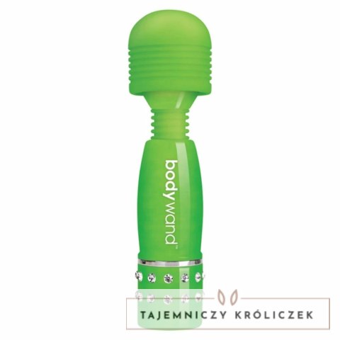 Bodywand Glow In The Dark Wand Massager Green - masażer świecący, kompaktowy Bodywand