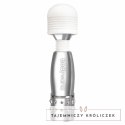 Bodywand Mini Wand Massager Silver kompaktowy masażer srebrny Bodywand