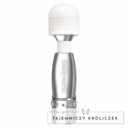 Bodywand Mini Wand Massager Silver kompaktowy masażer srebrny Bodywand