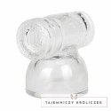 Bodywand Stroker Attachment Clear - Przezroczysta nakładka kompatybilna z masażerem Bodywand