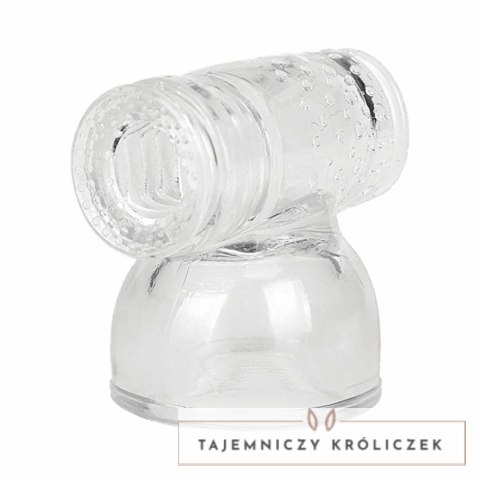 Bodywand Stroker Attachment Clear - Przezroczysta nakładka kompatybilna z masażerem Bodywand