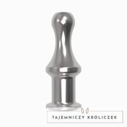 Diogol Jaz Open aluminiowy korek intymny z otworem, 120mm, 130g Diogol