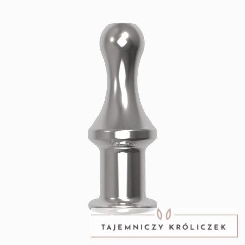 Diogol Jaz Open aluminiowy korek intymny z otworem, 120mm, 130g Diogol