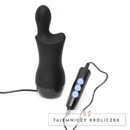 Doxy The Don Plug-In Black - wielofunkcyjny masażer przewodowy 4m Doxy