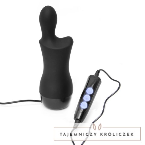 Doxy The Don Plug-In Black - wielofunkcyjny masażer przewodowy 4m Doxy