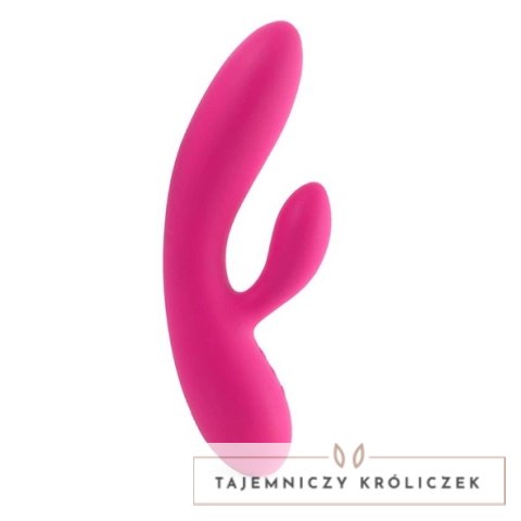 FeelzToys Lea Rubine Red Glitter model dwusilnikowy, silikonowy 20,2 cm FeelzToys