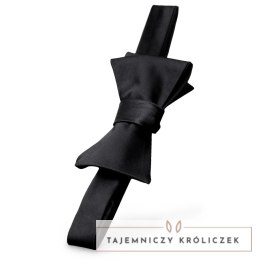 Fifty Shades of Grey Darker His Rules szarfa-muszka 2w1, czarna 100 cm Fifty Shades of Grey