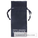 Fifty Shades of Grey Darker His Rules szarfa-muszka 2w1, czarna 100 cm Fifty Shades of Grey