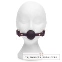 Fifty Shades of Grey Freed Cherished Leather Ball Gag regulowany fiolet Fifty Shades of Grey