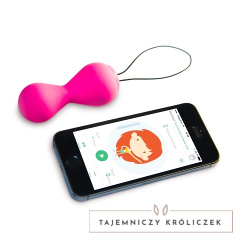 Gvibe Gballs 2 Petal Rose - Inteligentny system treningu mięśni Kegla Gvibe