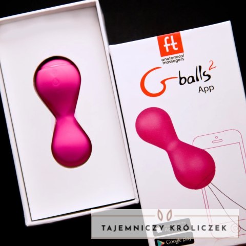 Gvibe Gballs 2 Petal Rose - Inteligentny system treningu mięśni Kegla Gvibe