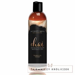 Intimate Earth Chai Olejek do masażu herbata-wanilia 240 ml Intimate Earth