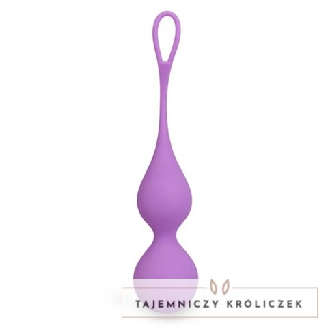 Layla Peonia Purple - System treningowy mięśni Kegla, silikon, 140g Layla