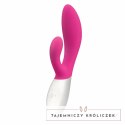 Lelo Ina Wave Cerise - silikonowa maszyna intymna z 10 trybami pracy Lelo