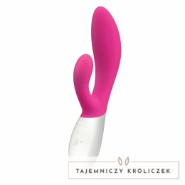 Lelo Ina Wave Cerise - silikonowa maszyna intymna z 10 trybami pracy Lelo