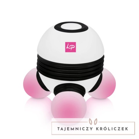 LoversPremium Energy Massager masażer ręczny 9x10 cm świecące kulki LoversPremium