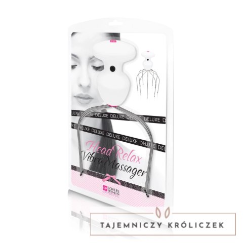 LoversPremium Head Relax Vibra Massager Deluxe masażer głowy 28cm LoversPremium