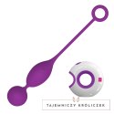 LoversPremium O-Remote Control Egg Purple Julia - silikonowy model z pilotem LoversPremium