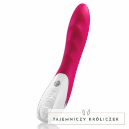 Mystim Sassy Simon Pink - Wibrujący model silikonowy, 27 cm Mystim