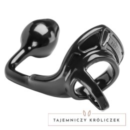 Perfect Fit Armour Tug Lock Black pierścień z plugiem, czarny, 43 mm Perfect Fit