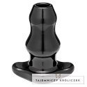 Perfect Fit Double Tunnel Plug XL Black - Anatomiczna Zatyczka Tunelowa XL Czarna Perfect Fit