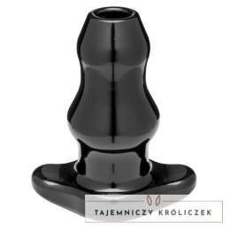 Perfect Fit Double Tunnel Plug XL Black - Anatomiczna Zatyczka Tunelowa XL Czarna Perfect Fit