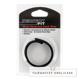 Perfect Fit Neoprene Snap Pierścień regulowany czarny Perfect Fit