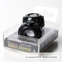 Perfect Fit Ram Ring dwupak - stylowy pierścień z mieszanki PF Blend, czarny Perfect Fit
