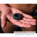 Perfect Fit Ribbed Ring Black - wytrzymały pierścień SilaSkin czarny Perfect Fit