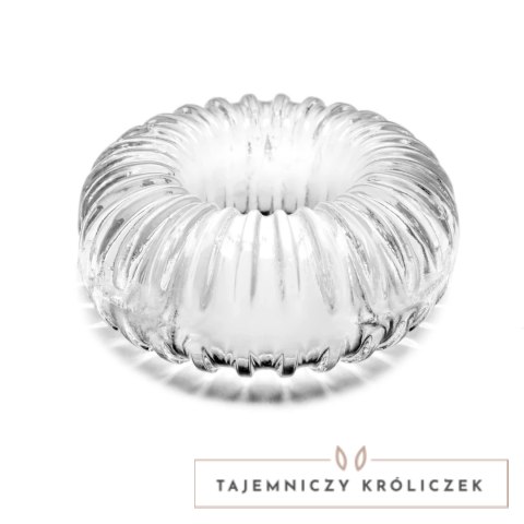 Perfect Fit Ribbed Ring Clear - wytrzymały pierścień anatomiczny SilaSkin Perfect Fit