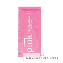 Pink Silicone Lubricant 5 ml - silikonowy żel nawilżający, saszetka Pink