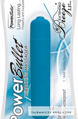 PowerBullet Extended Breeze Teal - kompaktowy model, 3 prędkości, wodoodporny PowerBullet