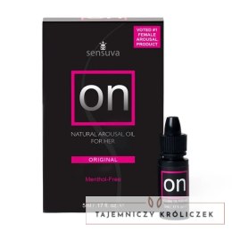 Sensuva ON Arousal Oil Original 5ml - klasyczny olejek stymulujący Sensuva