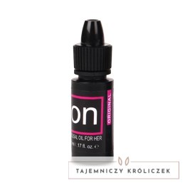 Sensuva ON Arousal Oil Original 5ml - klasyczny olejek stymulujący Sensuva