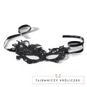 Sinner Gear Flirty Lace Mask - Elegancka maska na oczy z koronką Dirty Little Secret