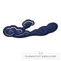 Sky by Ave Alto L Rabbit Vibrator Blue - zaawansowany model, 7 trybow, niebieski Sky by Ave