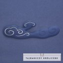 Sky by Ave Alto L Rabbit Vibrator Blue - zaawansowany model, 7 trybow, niebieski Sky by Ave