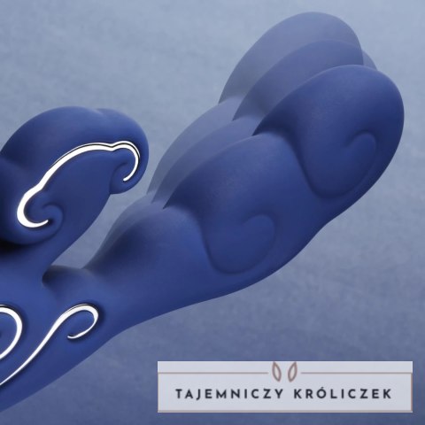 Sky by Ave Alto L Rabbit Vibrator Blue - zaawansowany model, 7 trybow, niebieski Sky by Ave