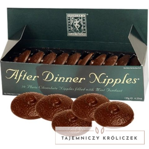 Spencer & Fleetwood After Dinner Nipples czekoladki z miętowym nadzieniem 72g Spencer & Fleetwood
