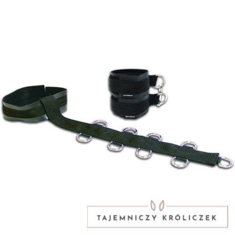 Sportsheets Neck & Wrist Restraint - zestaw neoprenowy z kajdankami i obrożą Sportsheets