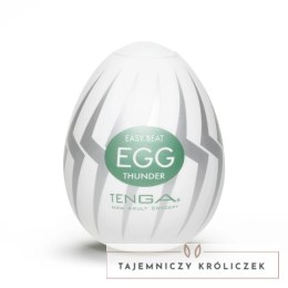 Tenga Egg Thunder - elastyczna nakładka intymna, 1 sztuka Tenga
