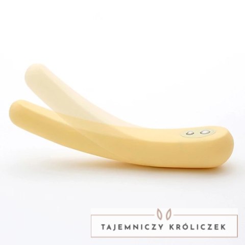 Tenga Iroha Mikazuki Yellow - elastyczny model silikonowy, 17,2 cm Iroha by Tenga