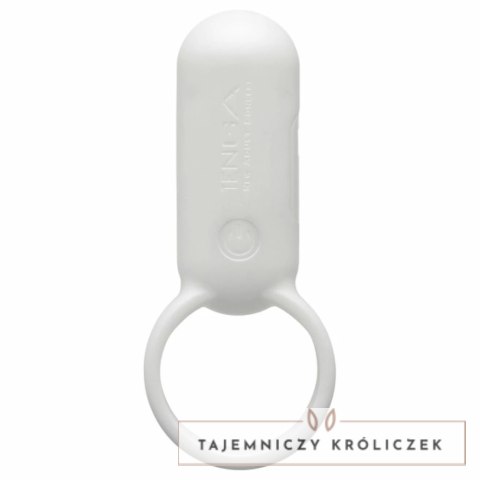 Tenga SVR Smart Vibe Ring Pearl White - Pierścień wibrujący USB, wodoodporny Tenga