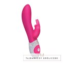The Rabbit Company Classic Rabbit Bling Pink - silikonowy model z podwojnym napędem The Rabbit Company