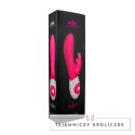 The Rabbit Company Classic Rabbit Bling Pink - silikonowy model z podwojnym napędem The Rabbit Company